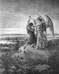 Иаков борется с Ангелом