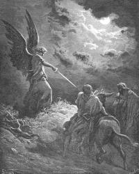 Ангел Господень удерживает Валаама