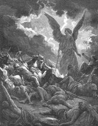 Ангел Господень поражает воинов Сеннахирима